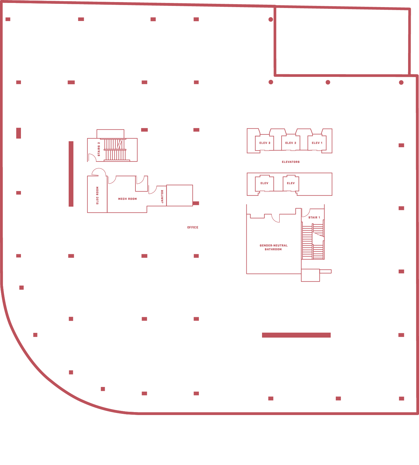 5MLK 2nd floor - floor plan