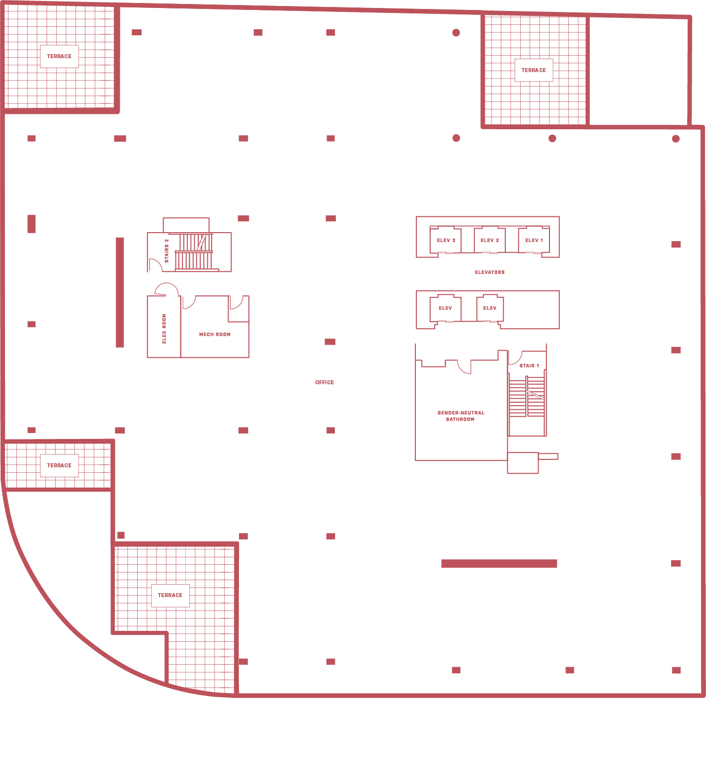 5MLK 4th floor - floor plan
