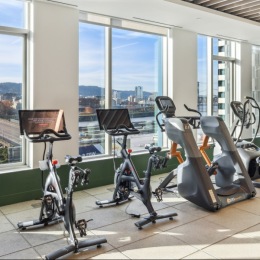 Cardio with a view? Yes, please.