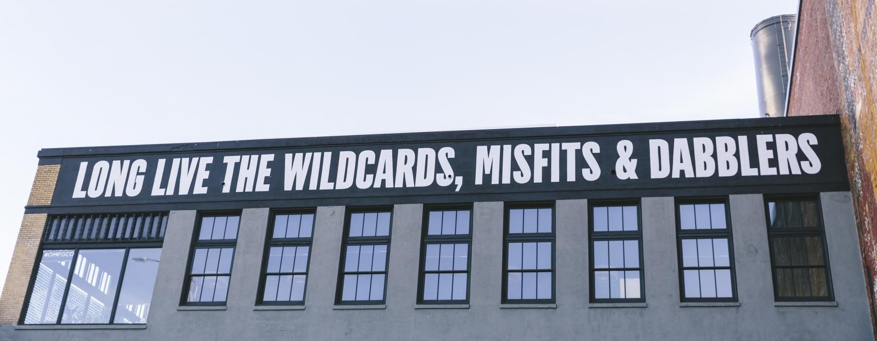 a sign on a building