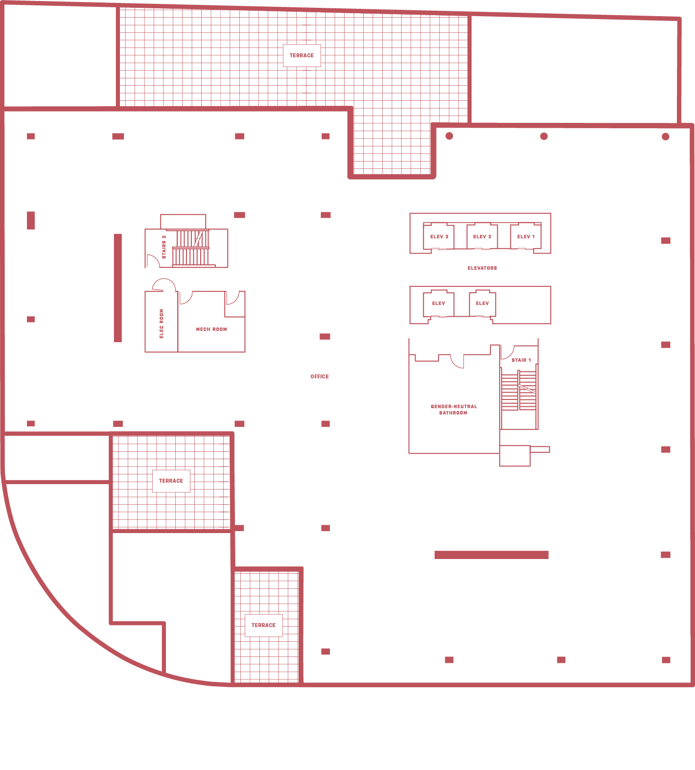 5MLK 5th floor - floor plan